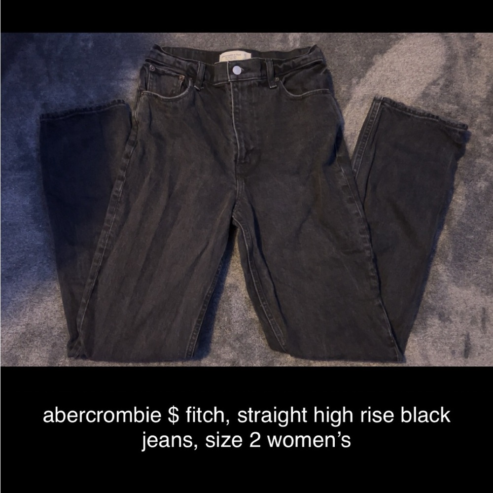 Black size 2 women’s jeans with no holes